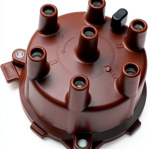 Distributor Cap Tru-Tech Red Aluminum JH176T-0