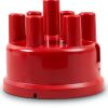 Mallory Red Brass Distributor Cap 270 Modern 6-Cylinder Performance-1
