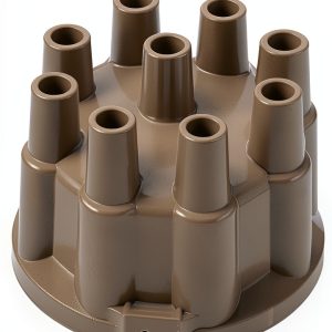 ACCEL Distributor Cap Brass Tan V8 Female Socket-0