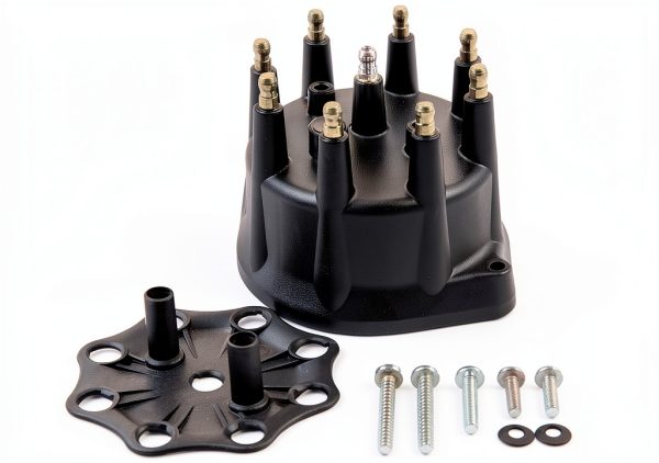 Allstar Performance Distributor Cap Black Plastic-0