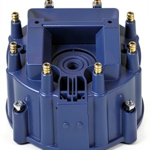 Tru-Tech Blue Modern Auto Part Distributor Cap-0