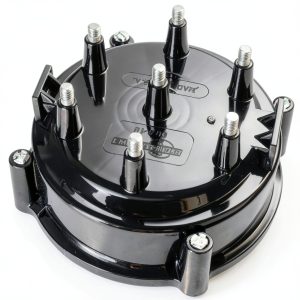 Tru-Tech Distributor Cap Black Aluminum Modern-0