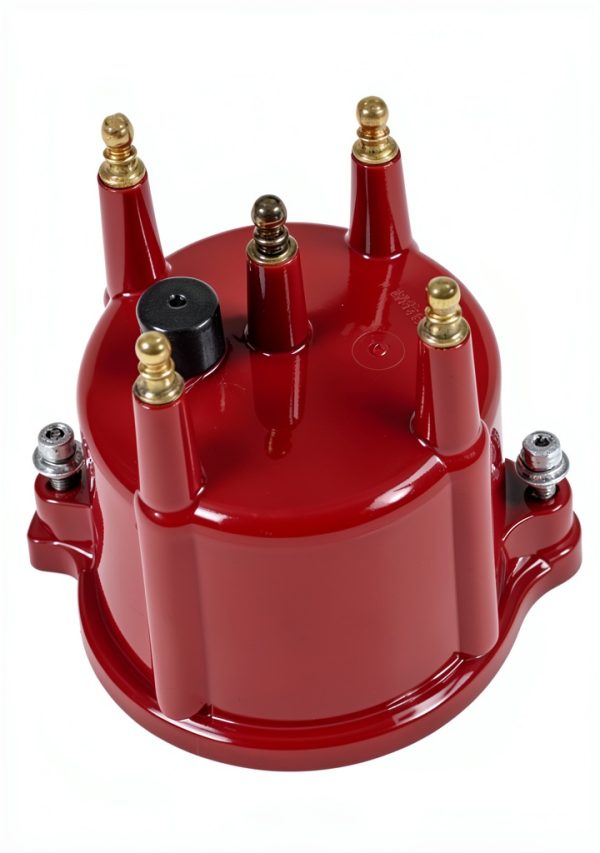 MSD Distributor Cap Gray Brass Terminals Vehicle Specific Fit-0