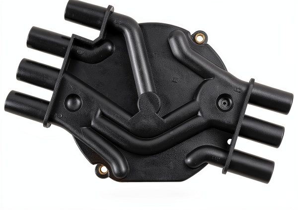 ACCEL Brass Distributor Cap for Cars Black 120142 Heavy Duty-1