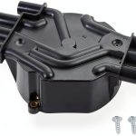 ACCEL Brass Distributor Cap for Cars Black 120142 Heavy Duty-0