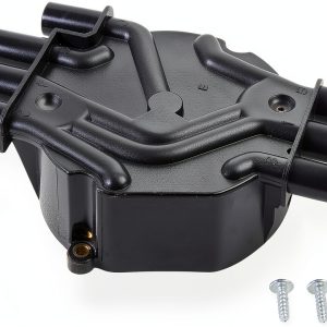 ACCEL Brass Distributor Cap for Cars Black 120142 Heavy Duty-0