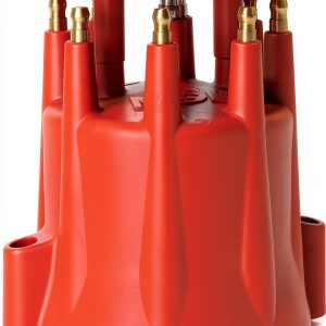 MSD Marine HEI Tower Distributor Cap with Red Brass Finish Model 8565-0