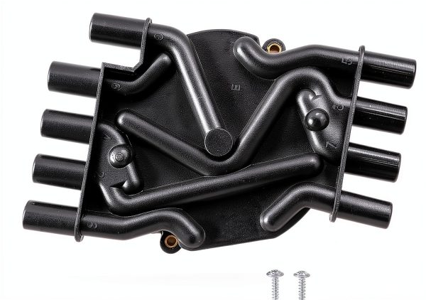 ACCEL Distributor Cap Black Universal Fit 120141 Modern Polymer Design-1