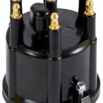 ACCEL Distributor Cap for 3.9L V6 Dodge Magnum Black Brass Steel-0