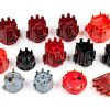 MSD Distributor Cap Gray Brass Terminals Vehicle Specific Fit-1