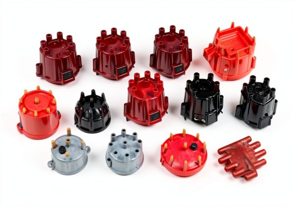 MSD Distributor Cap Gray Brass Terminals Vehicle Specific Fit-1
