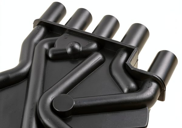 ACCEL Distributor Cap Black Universal Fit 120141 Modern Polymer Design-5