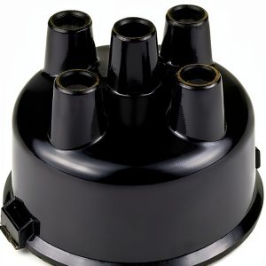 Mallory 225 Distributor Cap 4‑Cylinder – Impact‑Resistant Plastic,-0