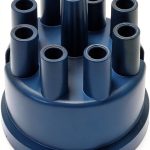Mallory Blue Plastic Distributor Cap - Universal Fit Modern Design-0