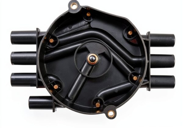 ACCEL Brass Distributor Cap for Cars Black 120142 Heavy Duty-4