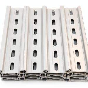 DIN Rail 20-Piece Aluminum Rail by Dinkle 6" 35mm Wide 7.5mm High-0