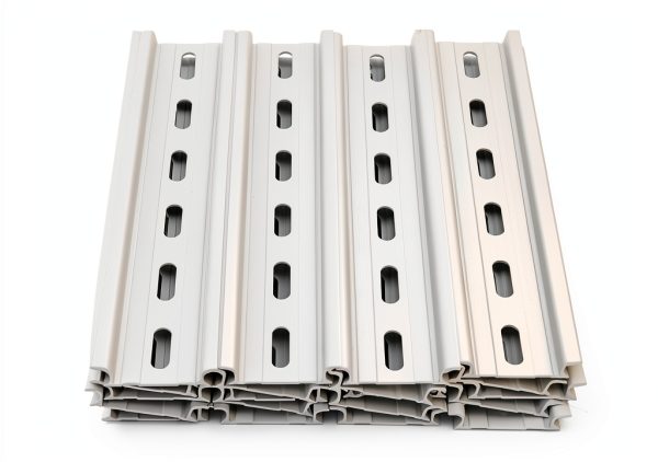 DIN Rail 20-Piece Aluminum Rail by Dinkle 6" 35mm Wide 7.5mm High-0