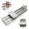 Manual Sliding Table 400mm ZFAUDAN Linear Rail with Lock Handwheel-3