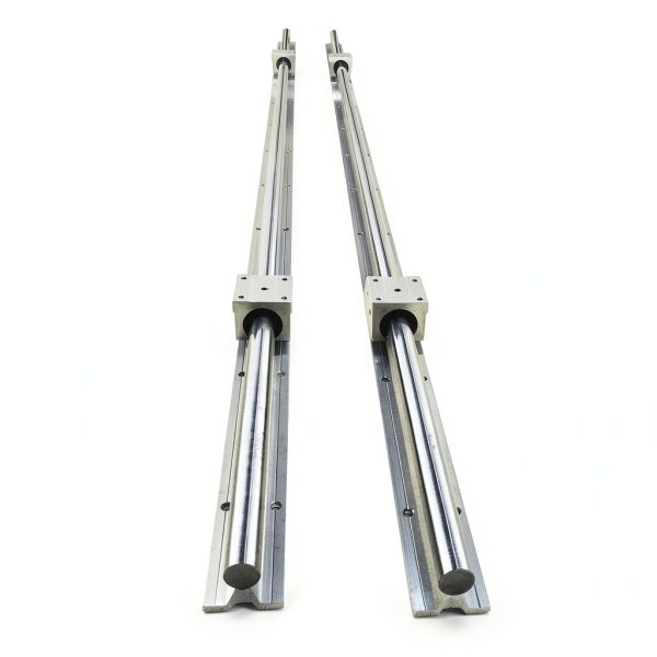 Vevor Linear Rail SBR20 1000mm Set - 2 Rails with 4 SBR20UU Blocks-8