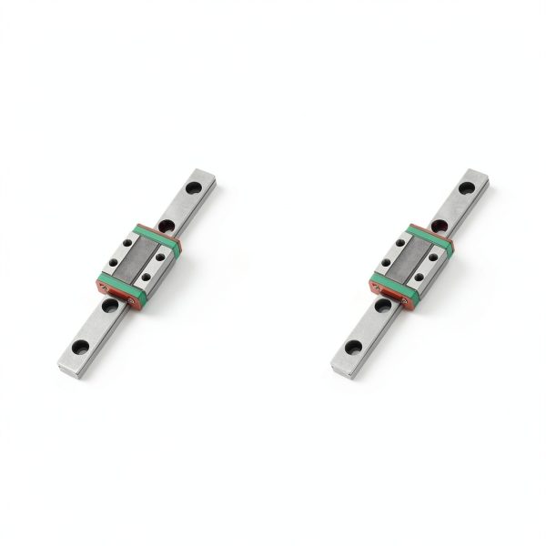 Linear Rail Guide WALFRONT Steel Bearing 9mm Width 2pcs Slide Block-0