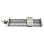 Manual Sliding Table 400mm ZFAUDAN Linear Rail with Lock Handwheel-0