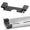 C45 DIN Rail Protective Cover ZJWZJH RoHS PA66 Nylon Guard for 35mm-2