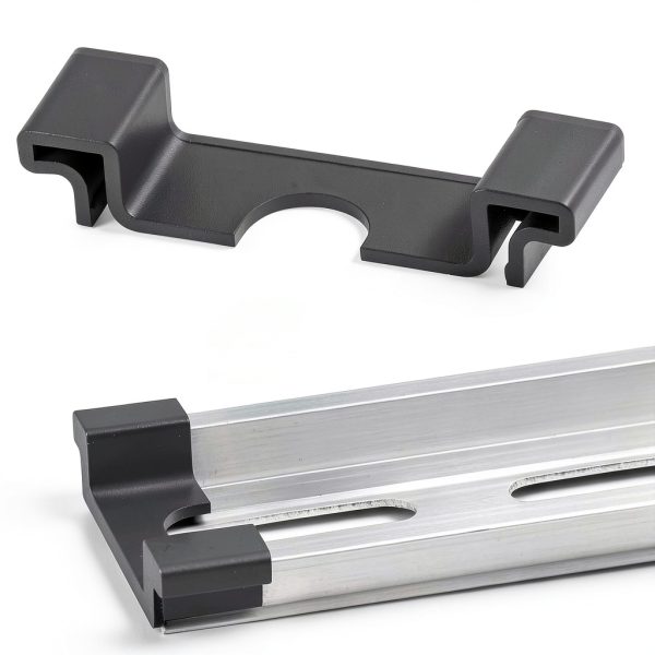 C45 DIN Rail Protective Cover ZJWZJH RoHS PA66 Nylon Guard for 35mm-2