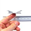 DIN Rail 20-Piece Aluminum Rail by Dinkle 6" 35mm Wide 7.5mm High-2
