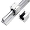 Vevor Linear Rail SBR20 1000mm Set - 2 Rails with 4 SBR20UU Blocks-4