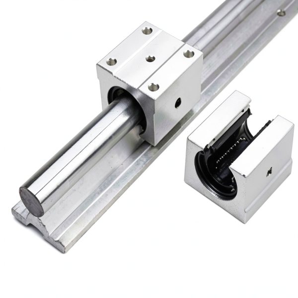 Vevor Linear Rail SBR20 1000mm Set - 2 Rails with 4 SBR20UU Blocks-4