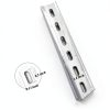 DIN Rail 2-Piece Aluminum Slotted 13in x 35mm Mounting GIEHOUGRIO-2
