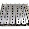 DIN Rail 30 Pieces Slotted Steel Zinc Plated 8" Long by Dinkle-0