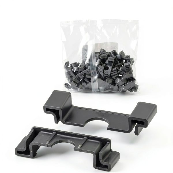 C45 DIN Rail Protective Cover ZJWZJH RoHS PA66 Nylon Guard for 35mm-4