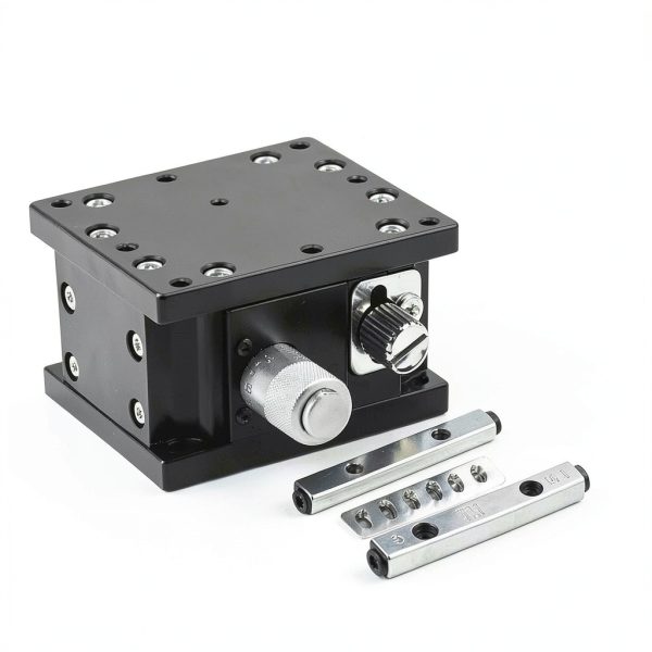 Manual Z Linear Stage Generic 60x60mm Aluminum Cross Roller Table-3