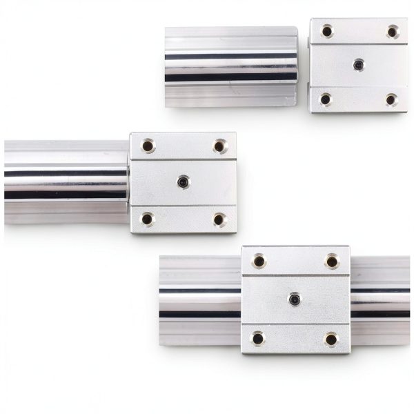 Vevor Linear Rail SBR20 1000mm Set - 2 Rails with 4 SBR20UU Blocks-5